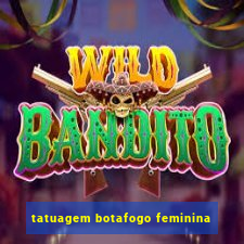 tatuagem botafogo feminina